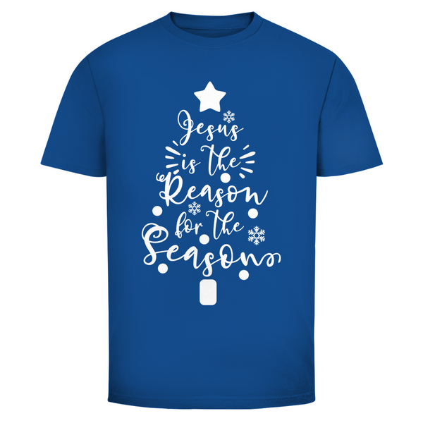 Herren T-Shirt jesus is the reason for the season