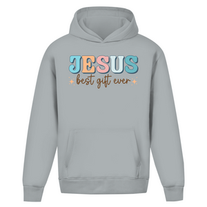 Oversize Hoodie Ohne Kordel jesus best gift ever