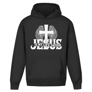 Oversize Hoodie Ohne Kordel jesus is my life savior