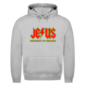 Herren Hoodie jesus highway to heaven