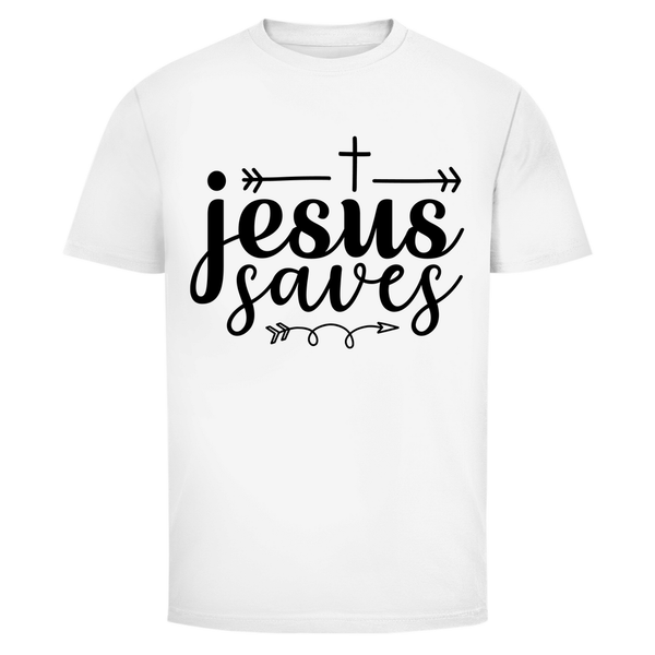 Herren T-Shirt jesus saves