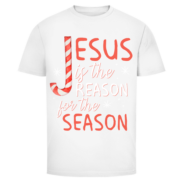 Herren T-Shirt jesus is the reason for the season