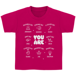 Kinder T-Shirt you are strong