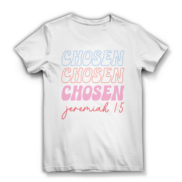 Damen Bio T-Shirt chosen jeremiah 1:5