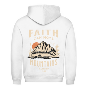 Herren Hoodie faith can move mountains matthew 17:20