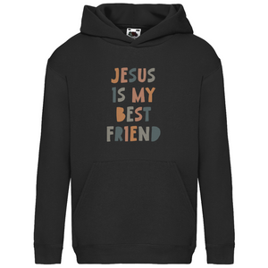 Kinder Hoodie jesus is my best friend