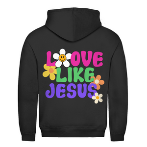 Herren Hoodie love like jesus