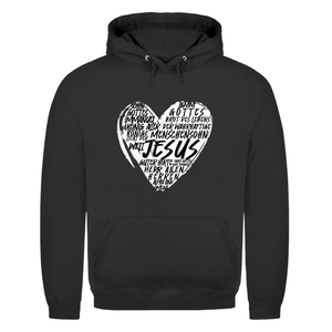 Herren Hoodie jesus guter hirte