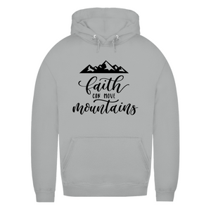 Damen Hoodie faith can move mountains
