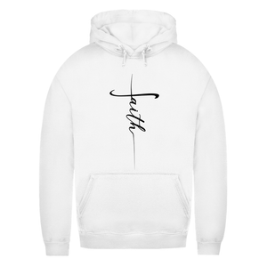 Damen Hoodie faith kreuz