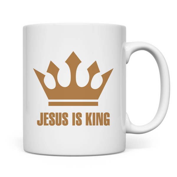 Tasse jesus is king krone