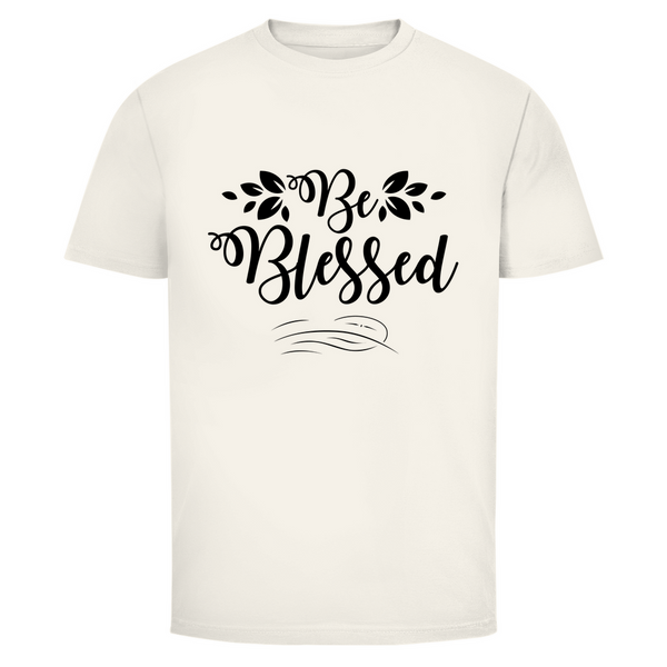 Herren T-Shirt be blessed