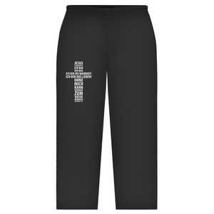 Oversize Sweatpants jesus: ich bin das leben johannes 14:6