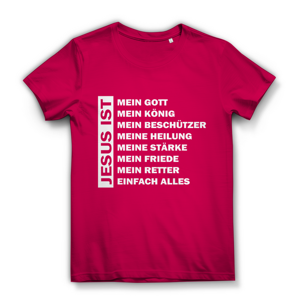 Damen Bio T-Shirt jesus ist mein gott