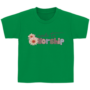 Kinder T-Shirt made to worship