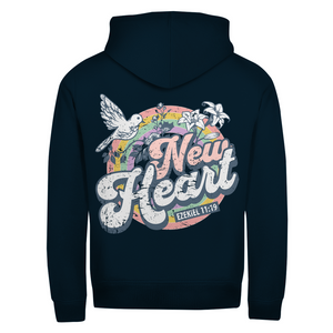 Zipper Hoodie new heart ezekiel 11:19