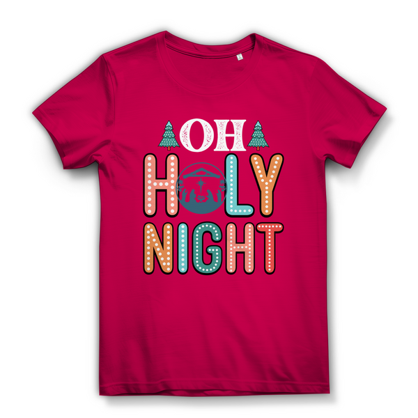 Damen Bio T-Shirt oh holy night