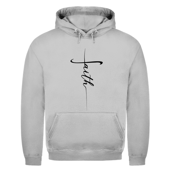 Herren Hoodie faith kreuz