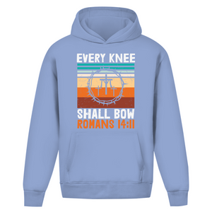 Oversize Hoodie Ohne Kordel every knee shall bow romans 14:11