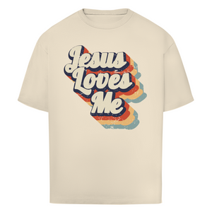 Oversize T-Shirt jesus loves me