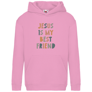 Kinder Hoodie jesus is my best friend