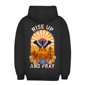 Unisex Oversize Hoodie rise up and pray