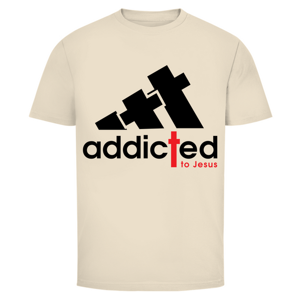 Herren T-Shirt addicted to jesus