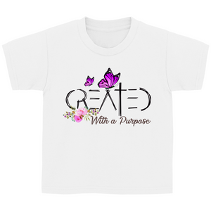 Kinder T-Shirt created with a purpose