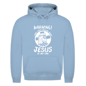 Herren Hoodie jesus at any time