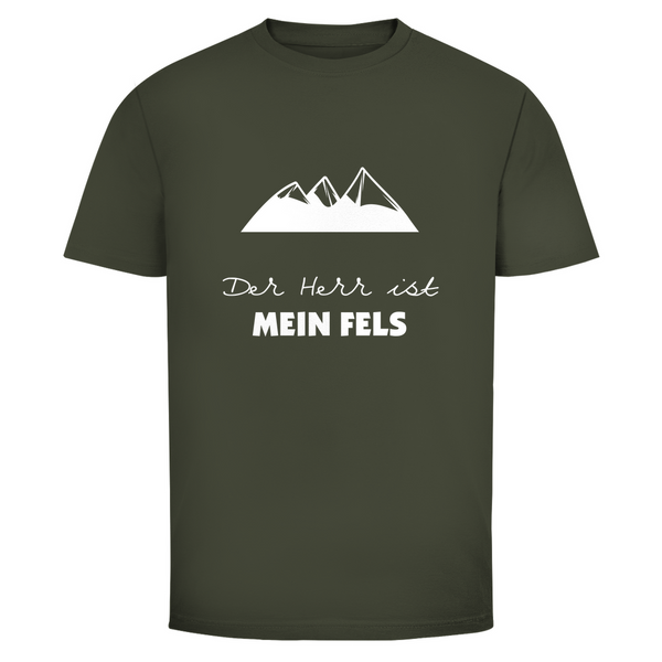 Herren T-Shirt der herr ist mein fels