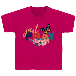 Kinder T-Shirt just pray