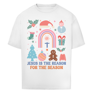 Oversize T-Shirt jesus is the reason for the season