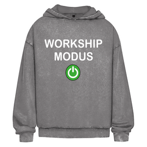 Oversize Washed Hoodie workship modus