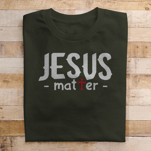 Herren T-Shirt jesus matter