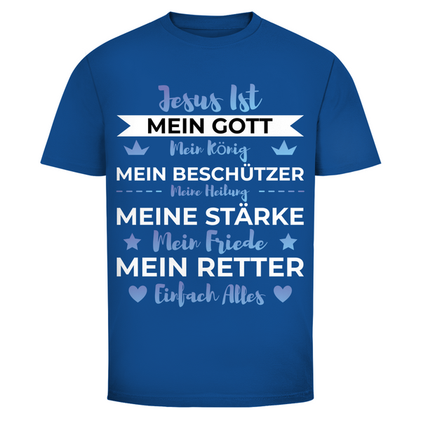 Herren T-Shirt jesus ist mein gott