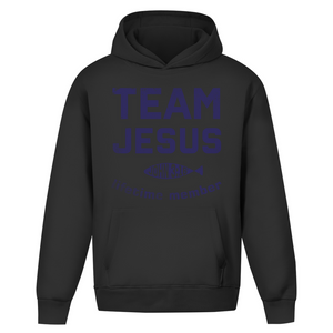 Oversize Hoodie Ohne Kordel team jesus john 3:16