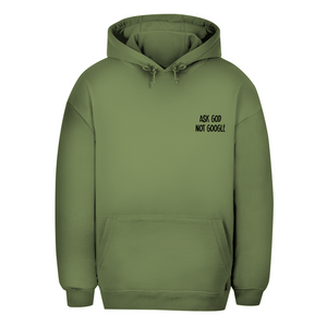 Unisex Oversize Hoodie ask god not google