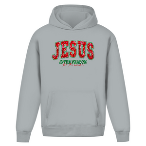 Oversize Hoodie Ohne Kordel jesus is the reason for the season
