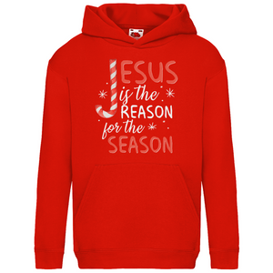 Kinder Hoodie jesus is the reason for the season