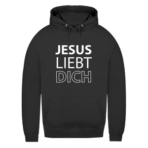 Damen Hoodie jesus liebt dich