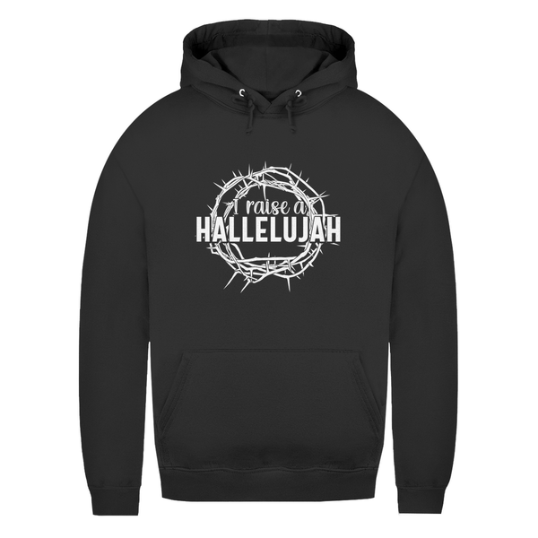 Damen Hoodie i raise a hallelujah dornenkrone