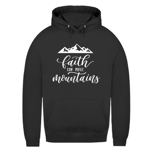 Damen Hoodie faith can move mountains