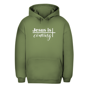 Unisex Oversize Hoodie jesus is comig
