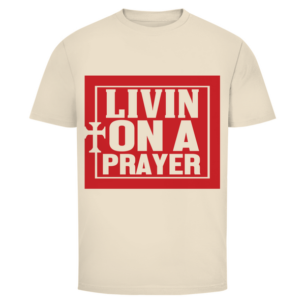 Herren T-Shirt livin on a prayer