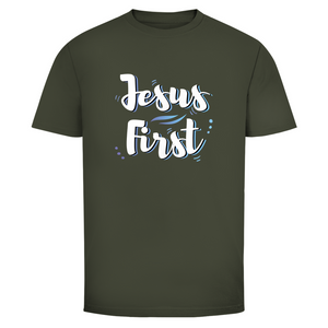 Herren T-Shirt jesus first