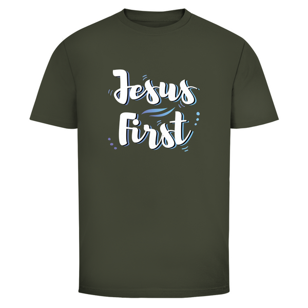 Herren T-Shirt jesus first