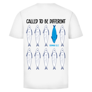 Herren T-Shirt called to be different romans 12:2