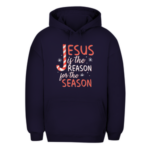 Unisex Oversize Hoodie jesus is the reason for the season