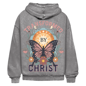 Oversize Washed Hoodie transformed by christ