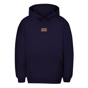 Unisex Oversize Hoodie jesus saves john 3:16-17